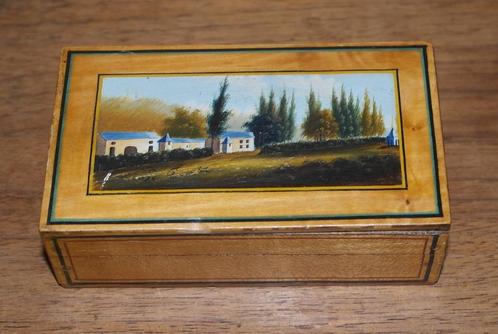 Spa schrijfdoosje LXVI 18e Eeuw, Antiek en Kunst, Curiosa en Brocante, Ophalen of Verzenden