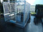 hondenren 2 meter op 2 meter met hondenhok met voederpotten, Dieren en Toebehoren, Hondenhokken, Ophalen, Hondenkennel, 110 cm of meer