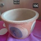 terracotta bloempot, Tuin en Terras, Bloempotten, Ophalen, Gebruikt, Terracotta