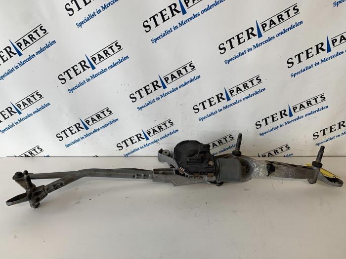 Ruitenwismotor + Mechaniek van een Mercedes C-Klasse, Auto-onderdelen, Ruiten en Toebehoren, Mercedes-Benz, Gebruikt, 3 maanden garantie