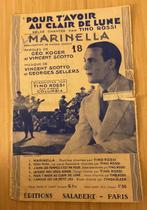 16 partitions anciennes Tino Rossi musique et paroles, Musique & Instruments, Partitions, Enlèvement, Utilisé, Artiste ou Compositeur