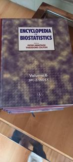 books Encyclopedia of Biostatistics: 6 Volumes set, Wiley : Armitage Colton, Overige wetenschappen, Ophalen of Verzenden, Zo goed als nieuw