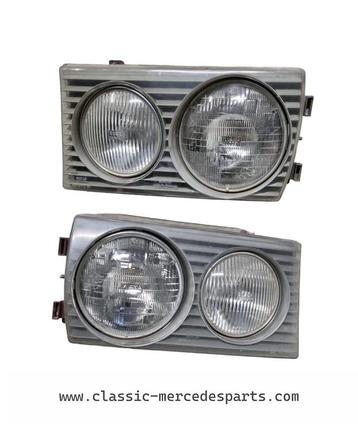 Set Amerikaanse koplampen Mercedes w123  beschikbaar voor biedingen