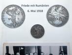 Munt 'Vrede met Roemenië' 6.5.18 + foto's, Verzenden, Overige soorten, Embleem of Badge