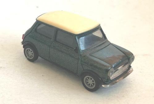 Mini Cooper grijs-wit dak Herpa., Hobby en Vrije tijd, Modelauto's | 1:87, Zo goed als nieuw, Auto, Herpa, Ophalen