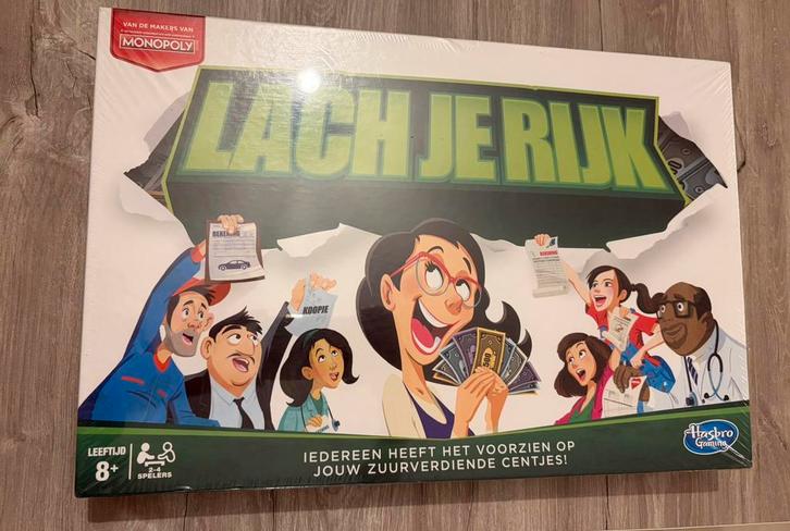 Gezelschapsspel Lach je rijk, Hobby & Loisirs créatifs, Jeux de société | Autre, Neuf, Enlèvement