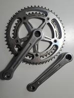 Campagnolo nuovo record crankstel 52 - 42, Fietsen en Brommers, Fietsonderdelen, Crankstel of Pedalen, Oldtimer, Campagnolo, Ophalen of Verzenden