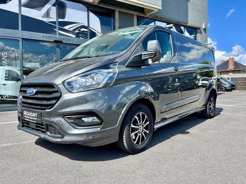 Ford Transit Custom 2.0D 185PK L2 SPORT*Carplay*Camera*Trek, Auto's, Ford, Bedrijf, Transit, ABS, Airbags, Airconditioning, Bluetooth