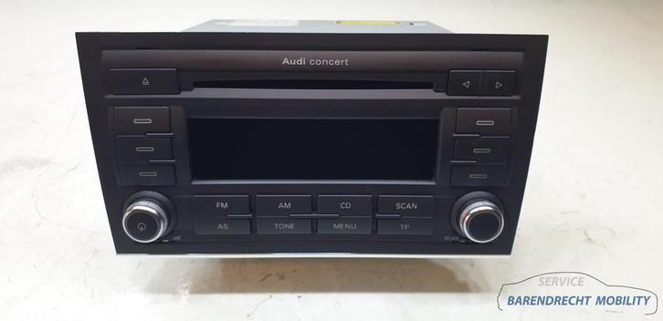 Radio CD Speler Audi A4 B7 Concert 8E0035186 headunit origin, Auto-onderdelen, Elektronica en Kabels, Audi, Gebruikt
