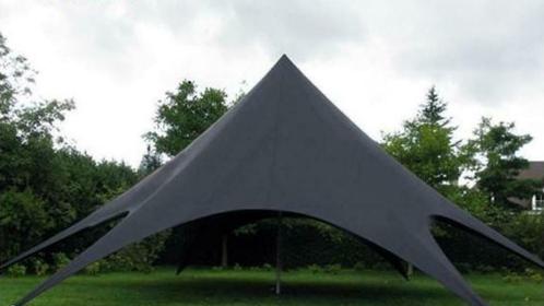 Zomeraanbieding! Campershelter 14x14m Stertent 2024 Zwart, Caravans en Kamperen, Mobilhome-accessoires, Nieuw, Ophalen of Verzenden
