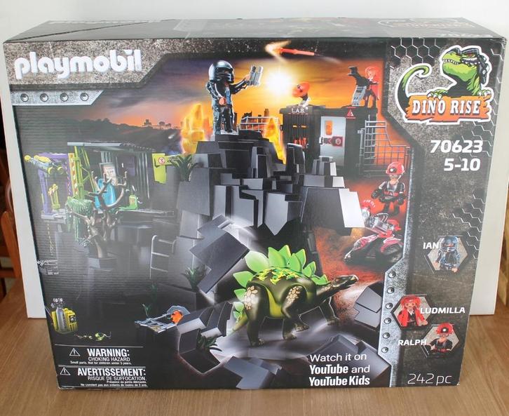 Dino Rise 70623, Dino Rots, nieuw in gesloten doos., Kinderen en Baby's, Speelgoed | Playmobil, Nieuw, Complete set, Ophalen of Verzenden