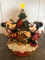 Disney Mickey en Minnie Kerstfiguur - 37cm H, Enlèvement