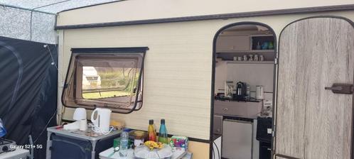 esterel klapcaravan, Caravans en Kamperen, Caravans, Particulier, tot en met 4, tot 500 kg, Treinzit, Esterel, Omvormbare zithoek