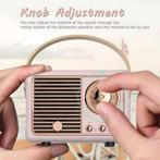 Retro Bluetooth Radio SNELLE GRATI SLEVERING, -, Verzenden, -, Nieuw