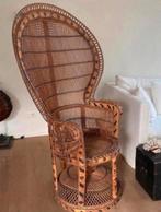 Vintage pauwenstoel xl, Ophalen, Zo goed als nieuw