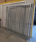 UITVERKOOP - Metalen hondenrenpanelen - aanbieding, Dieren en Toebehoren, Ophalen, Hondenkennel, 110 cm of meer, 100 cm of meer