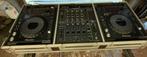 Pioneer dj set in road case, Musique & Instruments, DJ sets & Platines, Enlèvement, Utilisé, DJ-Set, Pioneer
