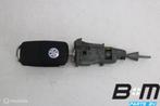 Portierslot met sleutel VW Golf 5 1K0837167, Auto-onderdelen, Gebruikt