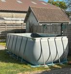 Intex zwembad 2x4 met warmte pomp en zandfilter, Tuin en Terras, Zwembaden, Ophalen, Zo goed als nieuw