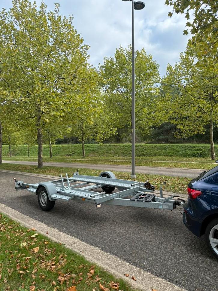 Kantelbare moto- autotransporter gewe multitransporter, Auto diversen, Aanhangers en Bagagewagens, Zo goed als nieuw, Ophalen