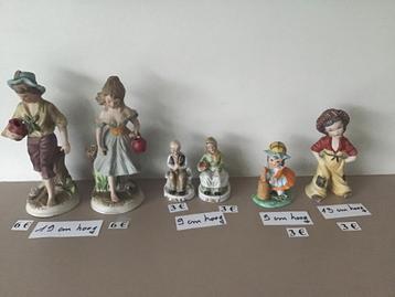 figurines en porcelaine diverses