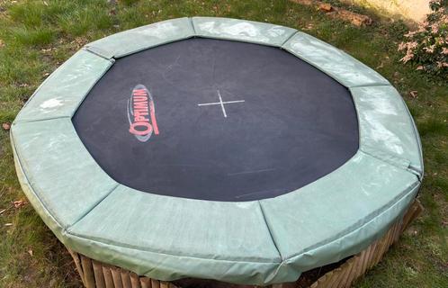 Trampoline, Kinderen en Baby's, Speelgoed | Buiten | Trampolines, Gebruikt, Ophalen