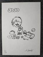 Jojo - Ex-libris genummerd 5/17 - André Geerts, Ophalen of Verzenden, Zo goed als nieuw