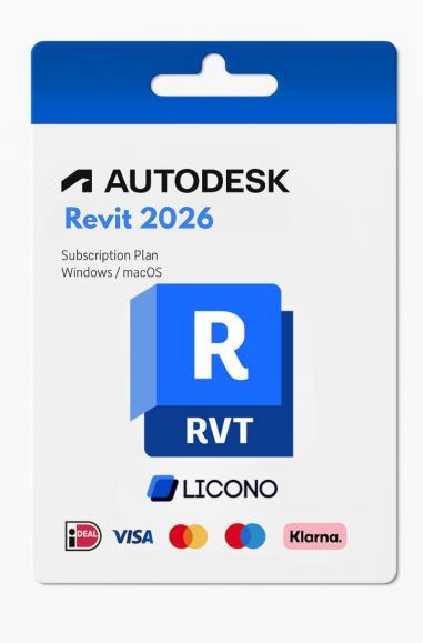Autodesk Revit 2026, Informatique & Logiciels, Logiciel d'Édition, Neuf, Windows, Enlèvement