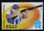 Cyprus	Olympische Spelen  2012, Postzegels en Munten, Postzegels | Thematische zegels, Ophalen of Verzenden, Sport