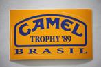 Autocollant vintage - Camel Trophy '89 Brasil - Bel état, Collections, Enlèvement ou Envoi, Neuf, Marque