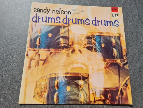 LP Sandy Nelson - Drums, drums, drums, Cd's en Dvd's, Vinyl | Rock, Ophalen of Verzenden