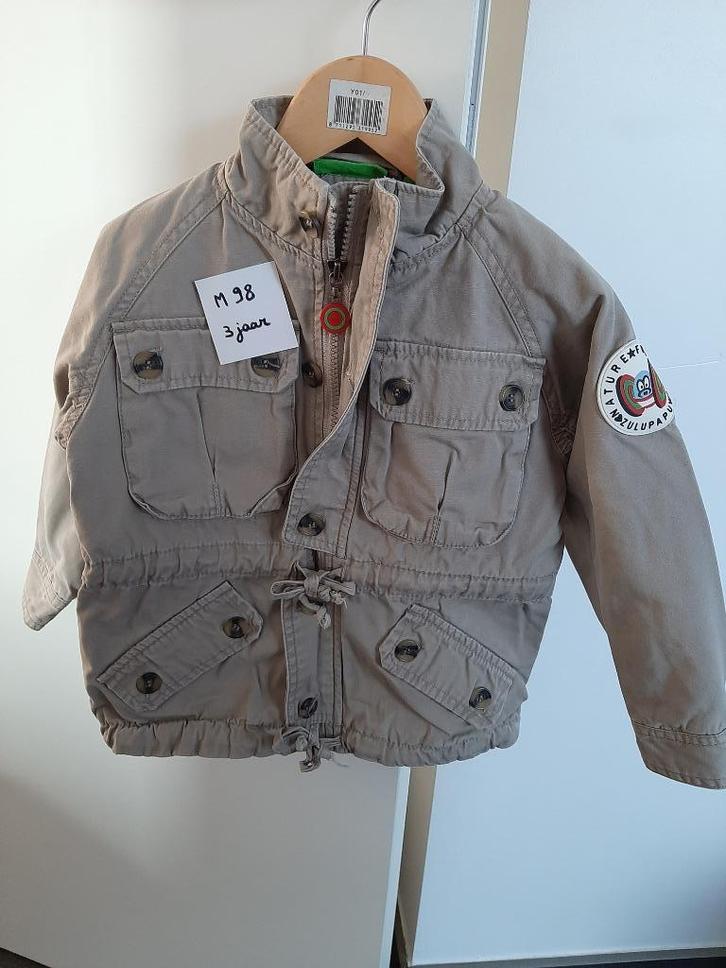 Tussenseizoensjas ZulupaPUWA 3 jaar, Enfants & Bébés, Vêtements enfant | Taille 98, Comme neuf, Garçon ou Fille, Manteau, Enlèvement