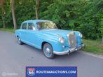 Mercedes 219 1959 | Route 66 Auctions, Auto's, 4 deurs, Stof, Blauw, Mercedes-Benz