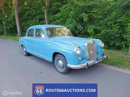 Mercedes 219 1959 | Route 66 Auctions, Auto's, Oldtimers, Bedrijf, Te koop, Mercedes-Benz, Benzine, Coupé, 4 deurs, Handgeschakeld