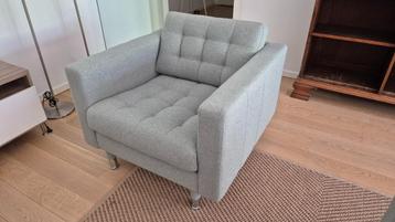 Fauteuil Landskrona (Ikea) - Tissus Gunnared vert-de-gris beschikbaar voor biedingen
