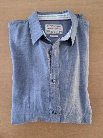 Chemise homme bleue beschikbaar voor biedingen