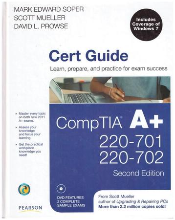 COMPTIA A+ CERT GUIDE (220-701 AND 220-702) beschikbaar voor biedingen