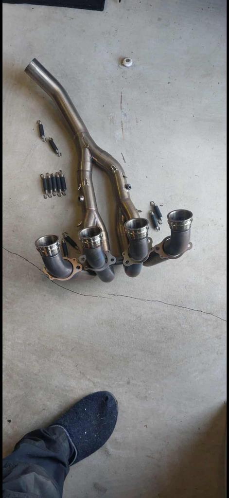 Akrapovic rvs bochtenset bmw s1000r/xr, Auto-onderdelen, Uitlaatsystemen, BMW, Ophalen