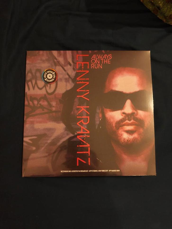 Vinyle Lenny Kravitz always on the run edition coloré neuf, Cd's en Dvd's, Vinyl | Rock, Nieuw in verpakking, Rock-'n-Roll, 12 inch