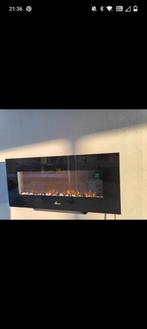 Elektrische sfeerhaard met verwarming, Ophalen, Zo goed als nieuw