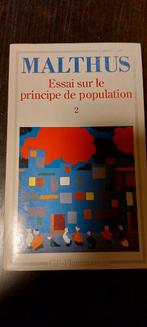 L'essai de Malthus sur le principe de population. 2, Comme neuf, Enlèvement ou Envoi
