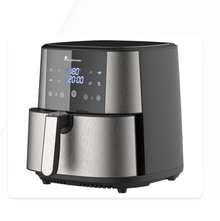 Masterpro Rocket Air Fryer 6L - Nieuw in doos!, Elektronische apparatuur, Airfryers, Nieuw, Airfryer XL, 1000 t/m 1499 gram, Ophalen of Verzenden
