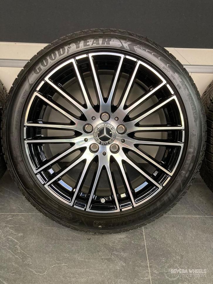 18” originele Mercedes C klasse W206 velgen + winterbanden, Auto-onderdelen, Banden en Velgen, Banden en Velgen, Winterbanden