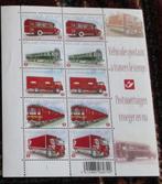 1 blok postvoertuigen vroeger en nu, Frankeerzegel, Ophalen of Verzenden, Zonder stempel, Postfris