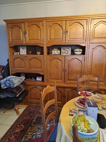Eetplaats, Enlèvement, Comme neuf, Eik, 4 à 6 chaises