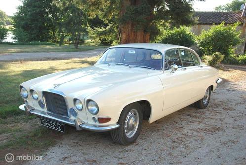 Jaguar MK X 1965 | Route 66 auctions, Auto's, Oldtimers, Bedrijf, Te koop, Jaguar, Benzine, Berline, 4 deurs, Handgeschakeld, Beige