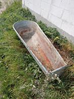 Zinken badkuip, Tuin en Terras, Bloembakken en Plantenbakken, Ophalen of Verzenden, Gebruikt