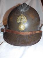 WWII Franse Adrian helm, Ophalen of Verzenden, Landmacht, Helm of Baret