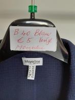 MAYERLINE Donkerblauw jasje Maat: (B) 40 Prijs: € 5, Vêtements | Femmes, Vestes & Costumes, Mayerline, Taille 38/40 (M), Enlèvement ou Envoi