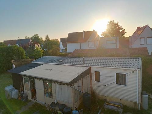 Mooie stacaravan met drie slaapkamers en voortent te koop, Caravans en Kamperen, Stacaravans, Ophalen